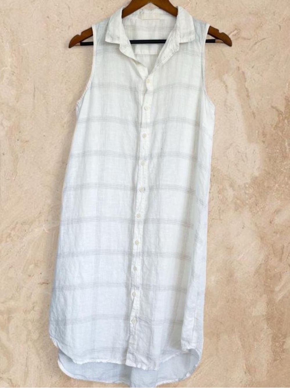 CP Shades Mara Sleeveless Linen Dress, XS